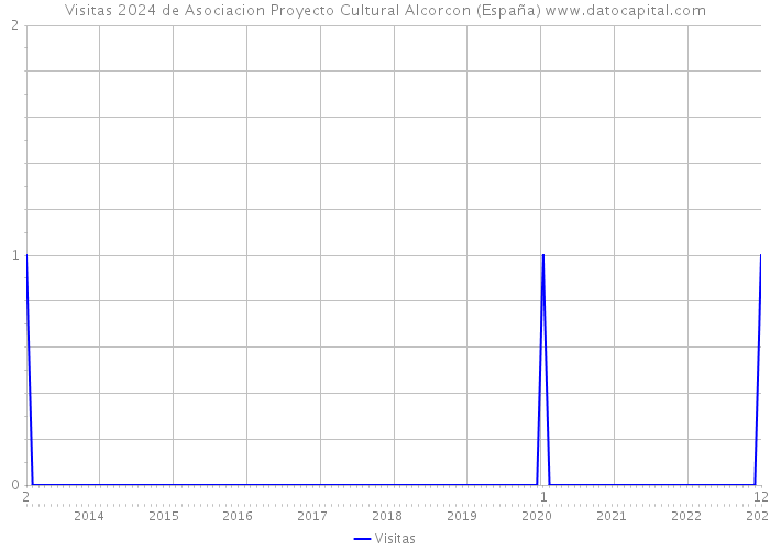 Visitas 2024 de Asociacion Proyecto Cultural Alcorcon (España) 
