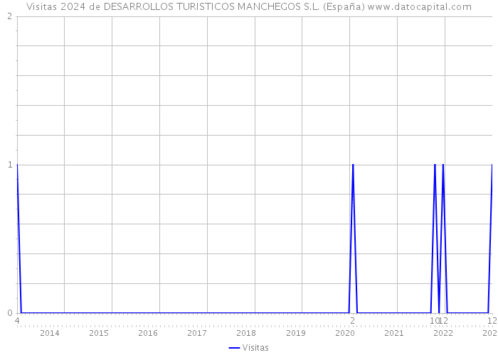 Visitas 2024 de DESARROLLOS TURISTICOS MANCHEGOS S.L. (España) 