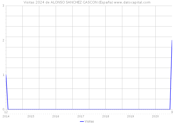 Visitas 2024 de ALONSO SANCHEZ GASCON (España) 