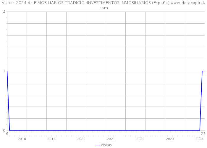 Visitas 2024 de E MOBILIARIOS TRADICIO-INVESTIMENTOS INMOBILIARIOS (España) 