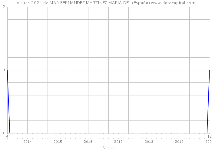 Visitas 2024 de MAR FERNANDEZ MARTINEZ MARIA DEL (España) 