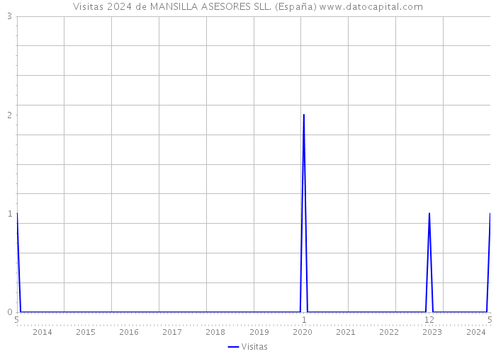 Visitas 2024 de MANSILLA ASESORES SLL. (España) 
