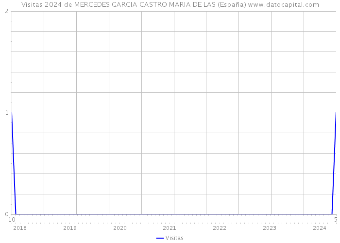 Visitas 2024 de MERCEDES GARCIA CASTRO MARIA DE LAS (España) 