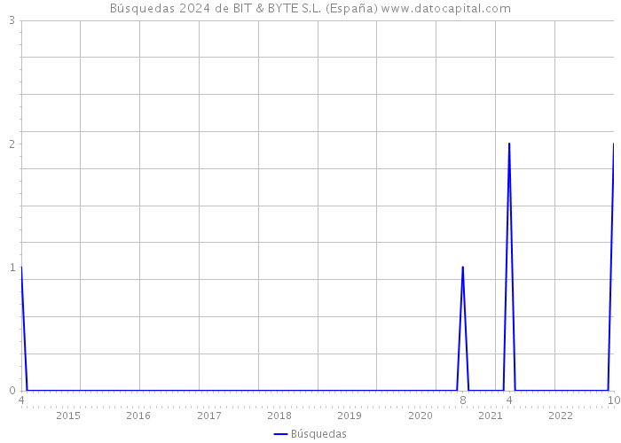 Búsquedas 2024 de BIT & BYTE S.L. (España) 