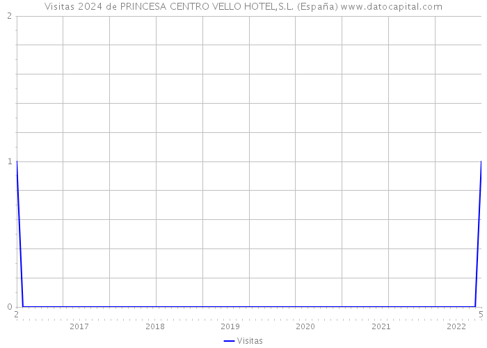 Visitas 2024 de PRINCESA CENTRO VELLO HOTEL,S.L. (España) 