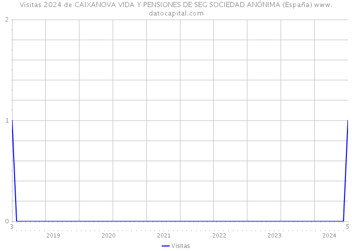 Visitas 2024 de CAIXANOVA VIDA Y PENSIONES DE SEG SOCIEDAD ANÓNIMA (España) 