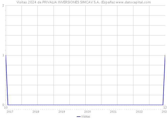 Visitas 2024 de PRIVALIA INVERSIONES SIMCAV S.A. (España) 
