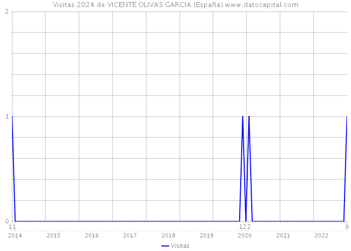 Visitas 2024 de VICENTE OLIVAS GARCIA (España) 