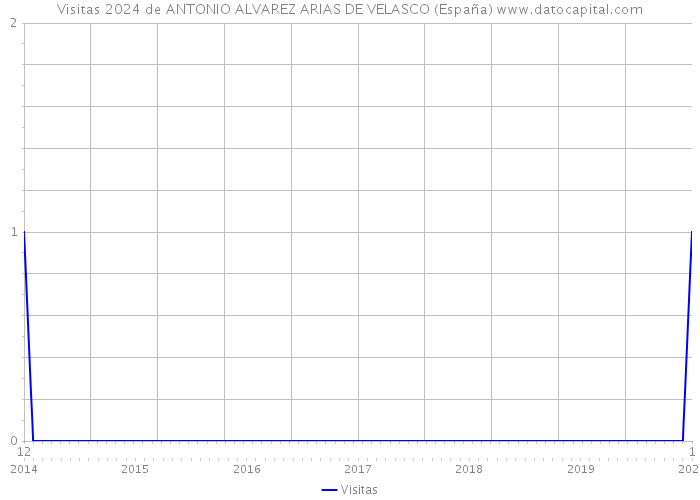 Visitas 2024 de ANTONIO ALVAREZ ARIAS DE VELASCO (España) 