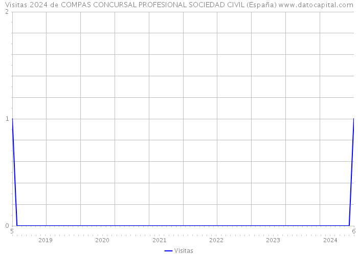 Visitas 2024 de COMPAS CONCURSAL PROFESIONAL SOCIEDAD CIVIL (España) 