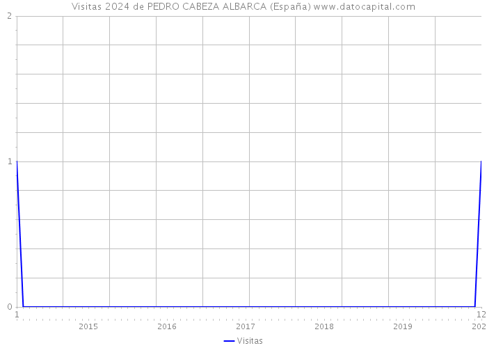 Visitas 2024 de PEDRO CABEZA ALBARCA (España) 
