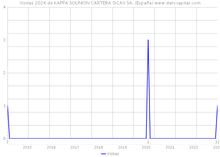 Visitas 2024 de KAPPA SOUNION CARTERA SICAV SA. (España) 