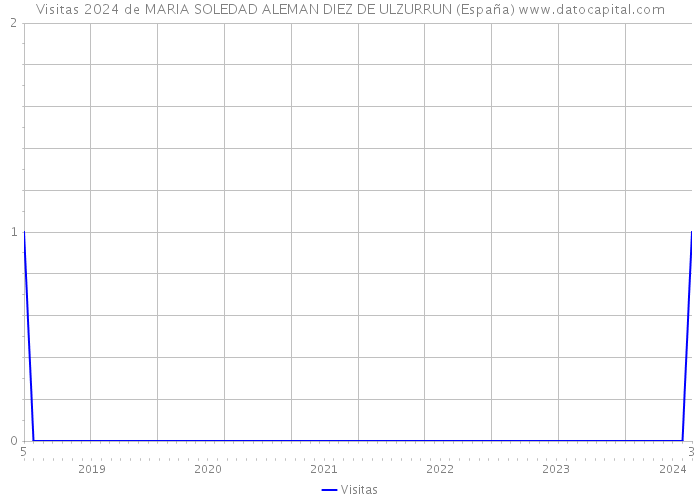 Visitas 2024 de MARIA SOLEDAD ALEMAN DIEZ DE ULZURRUN (España) 