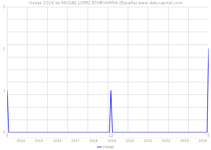 Visitas 2024 de MIGUEL LOPEZ ECHEVARRIA (España) 