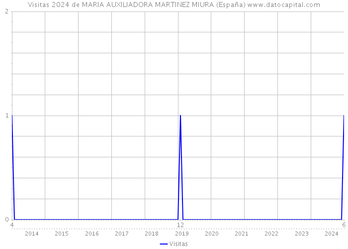 Visitas 2024 de MARIA AUXILIADORA MARTINEZ MIURA (España) 