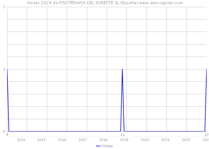Visitas 2024 de FISOTERAPIA DEL SURESTE SL (España) 