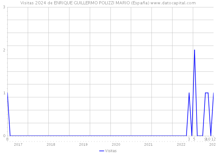 Visitas 2024 de ENRIQUE GUILLERMO POLIZZI MARIO (España) 