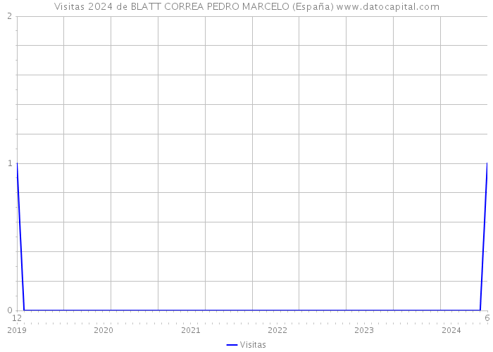 Visitas 2024 de BLATT CORREA PEDRO MARCELO (España) 