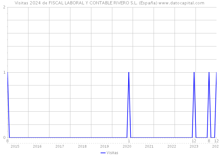 Visitas 2024 de FISCAL LABORAL Y CONTABLE RIVERO S.L. (España) 