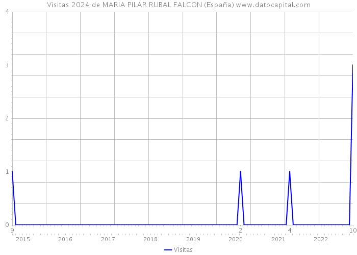 Visitas 2024 de MARIA PILAR RUBAL FALCON (España) 