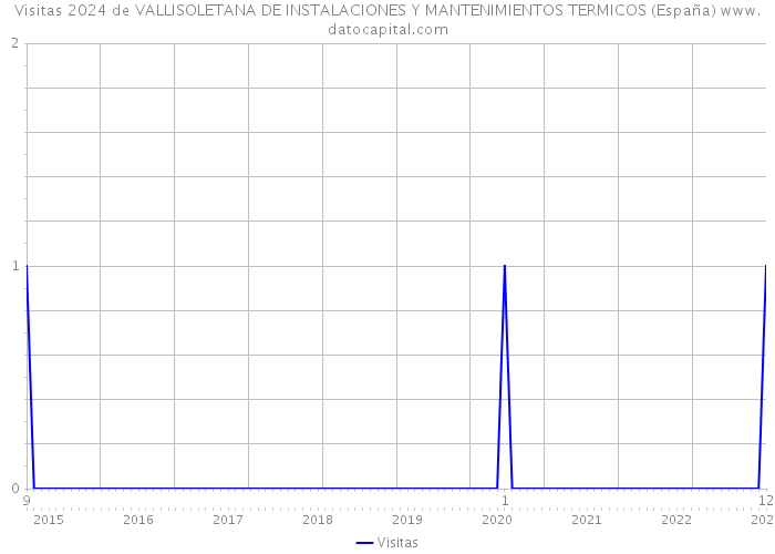Visitas 2024 de VALLISOLETANA DE INSTALACIONES Y MANTENIMIENTOS TERMICOS (España) 