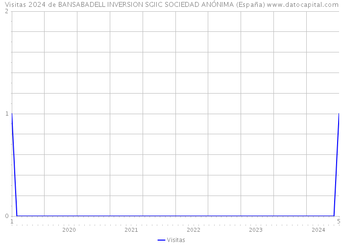 Visitas 2024 de BANSABADELL INVERSION SGIIC SOCIEDAD ANÓNIMA (España) 