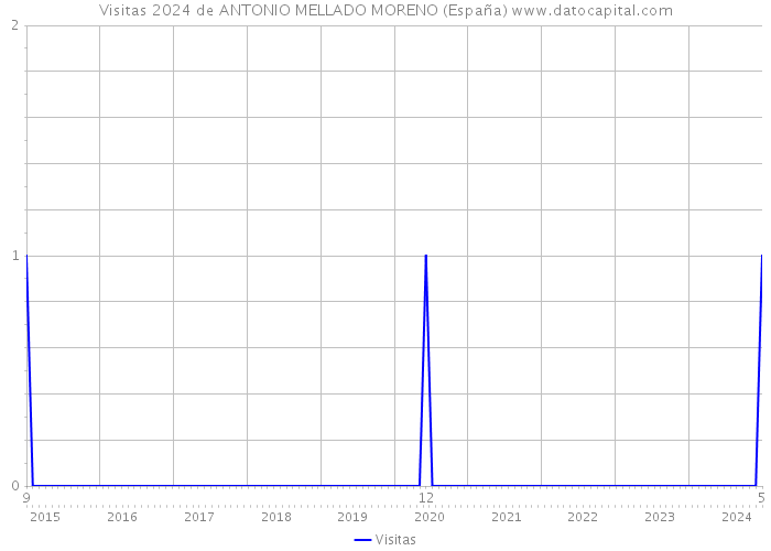 Visitas 2024 de ANTONIO MELLADO MORENO (España) 