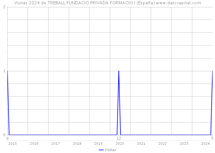 Visitas 2024 de TREBALL FUNDACIO PRIVADA FORMACIO I (España) 