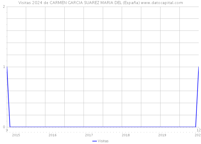Visitas 2024 de CARMEN GARCIA SUAREZ MARIA DEL (España) 