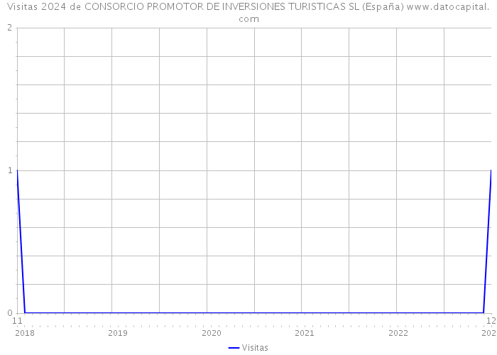 Visitas 2024 de CONSORCIO PROMOTOR DE INVERSIONES TURISTICAS SL (España) 