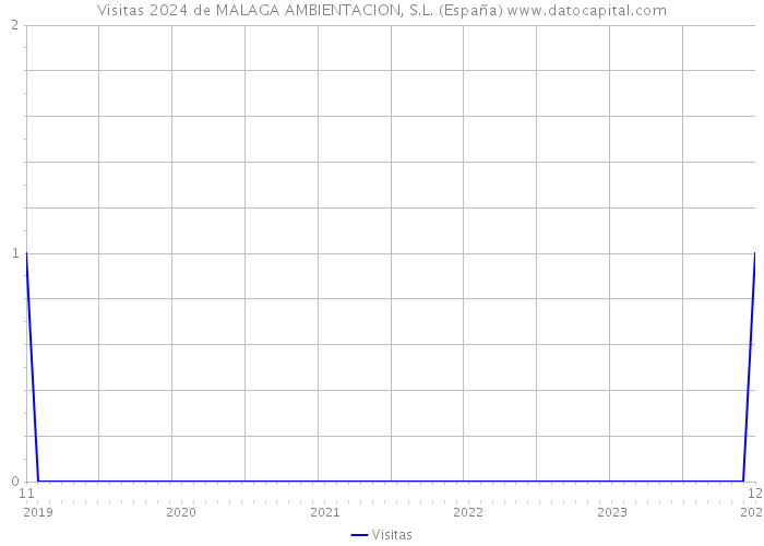 Visitas 2024 de MALAGA AMBIENTACION, S.L. (España) 