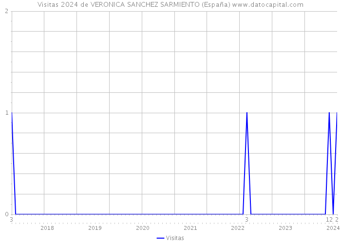 Visitas 2024 de VERONICA SANCHEZ SARMIENTO (España) 