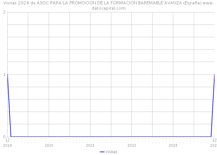 Visitas 2024 de ASOC PARA LA PROMOCION DE LA FORMACION BAREMABLE AVANZA (España) 