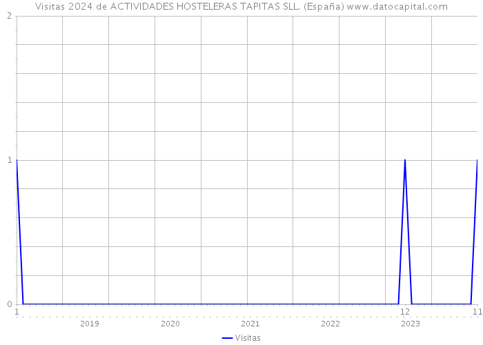 Visitas 2024 de ACTIVIDADES HOSTELERAS TAPITAS SLL. (España) 
