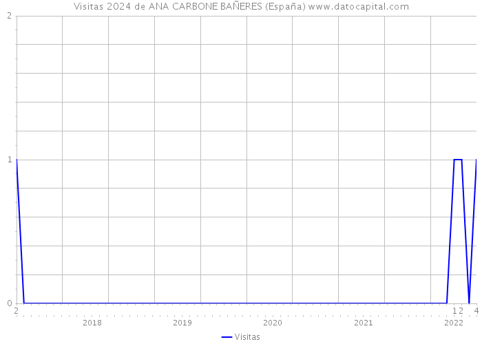 Visitas 2024 de ANA CARBONE BAÑERES (España) 