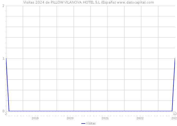 Visitas 2024 de PILLOW VILANOVA HOTEL S.L (España) 
