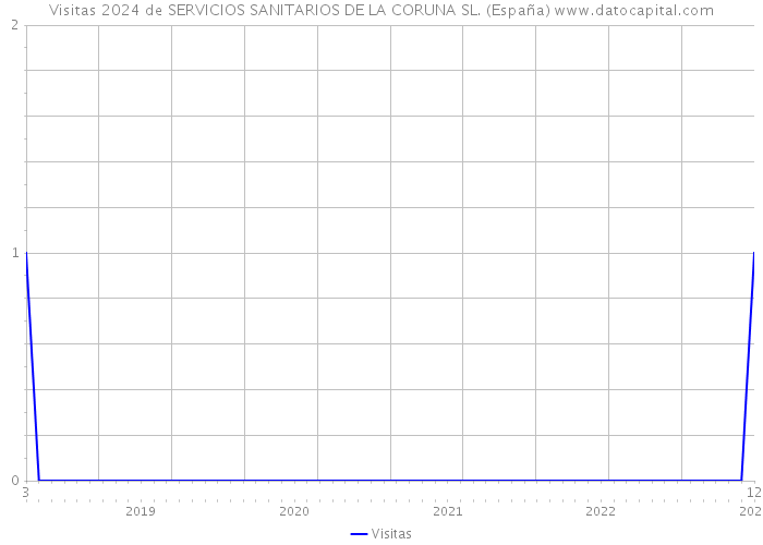 Visitas 2024 de SERVICIOS SANITARIOS DE LA CORUNA SL. (España) 