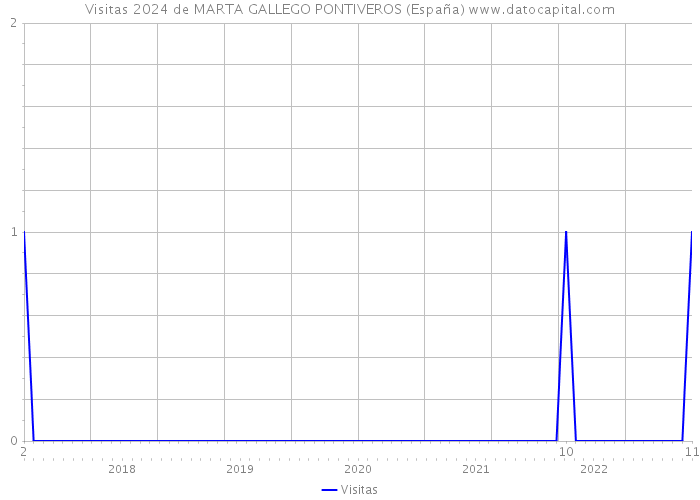 Visitas 2024 de MARTA GALLEGO PONTIVEROS (España) 
