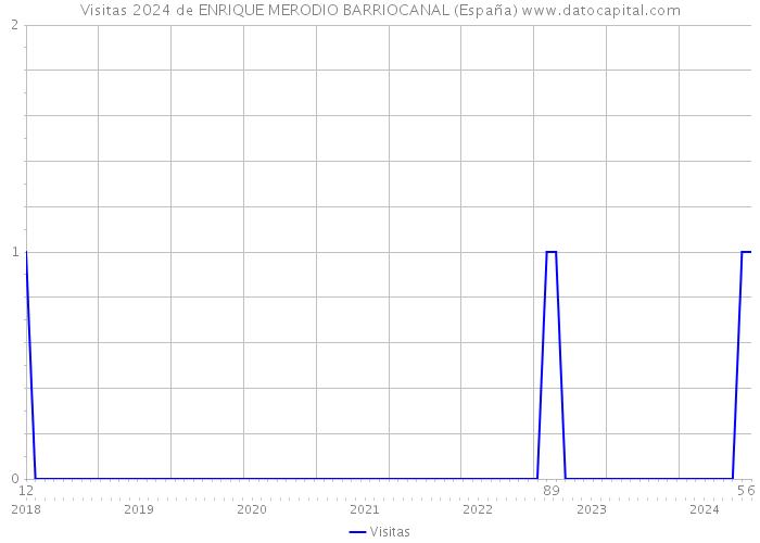 Visitas 2024 de ENRIQUE MERODIO BARRIOCANAL (España) 