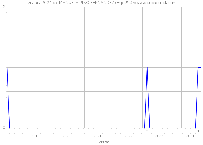 Visitas 2024 de MANUELA PINO FERNANDEZ (España) 