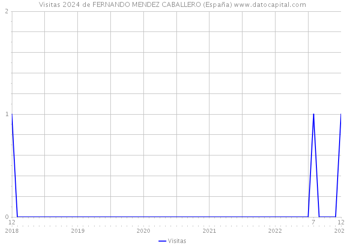 Visitas 2024 de FERNANDO MENDEZ CABALLERO (España) 