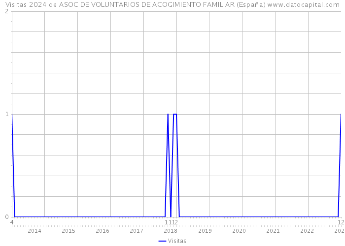 Visitas 2024 de ASOC DE VOLUNTARIOS DE ACOGIMIENTO FAMILIAR (España) 