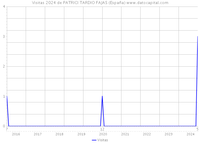 Visitas 2024 de PATRICI TARDIO FAJAS (España) 