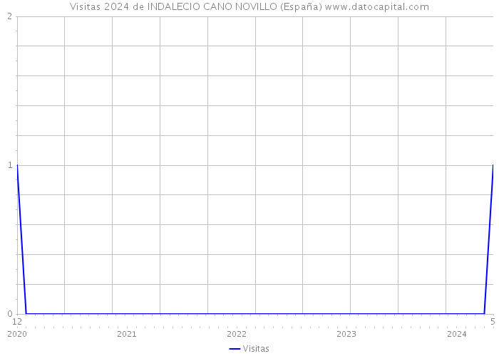 Visitas 2024 de INDALECIO CANO NOVILLO (España) 