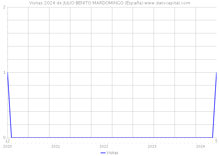 Visitas 2024 de JULIO BENITO MARDOMINGO (España) 