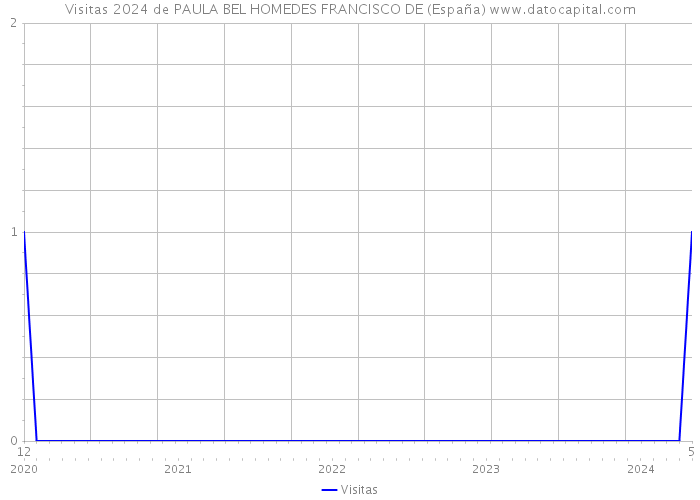 Visitas 2024 de PAULA BEL HOMEDES FRANCISCO DE (España) 