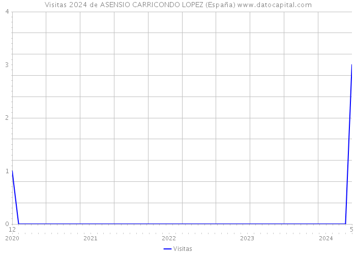 Visitas 2024 de ASENSIO CARRICONDO LOPEZ (España) 