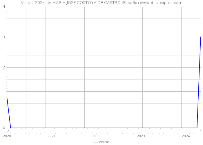 Visitas 2024 de MARIA JOSE COSTOYA DE CASTRO (España) 