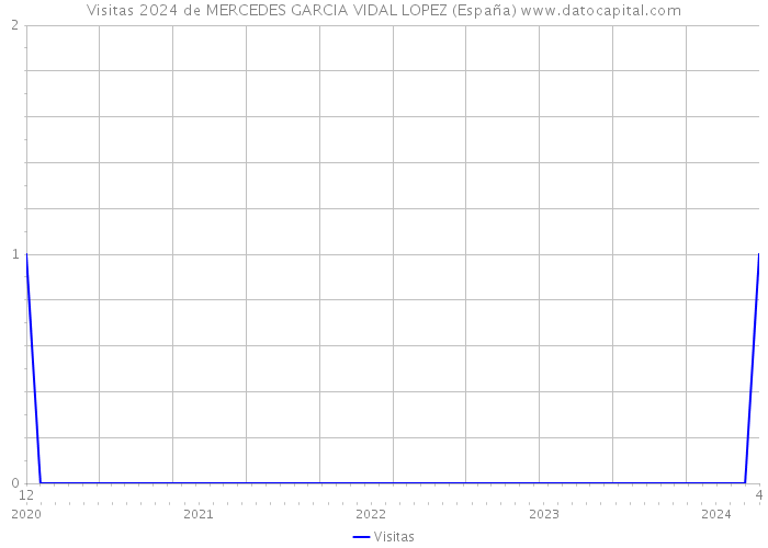 Visitas 2024 de MERCEDES GARCIA VIDAL LOPEZ (España) 