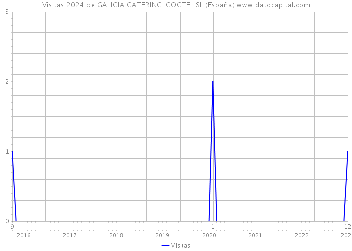 Visitas 2024 de GALICIA CATERING-COCTEL SL (España) 